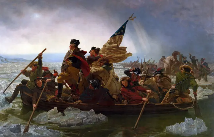 Washington Crossing the Delaware (Emanuel Leutze, 1851)
