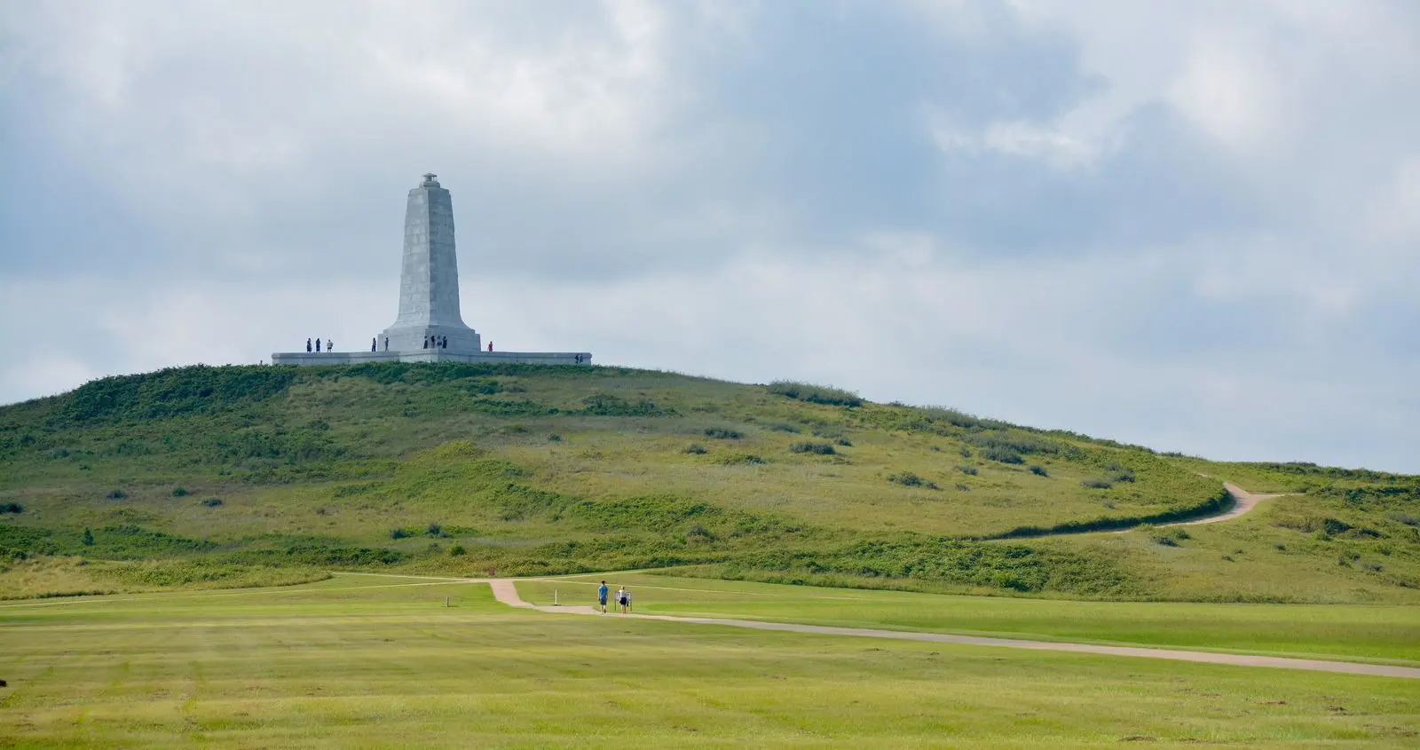 The Wright Brothers Monument atop Big Kill Devil Hill, Wright Brothers National Memorial, Kill Devil Hills, N.C., September 2017