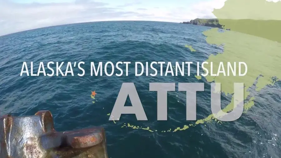 Title card from Remembering the Battle of Attu.