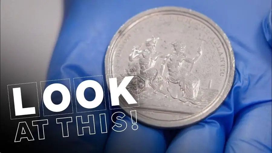 Thumbnail of the New York State Museum's video on the Erie Canal medal