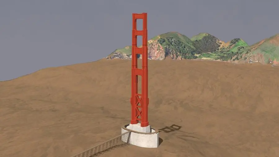 How the Golden Gate Bridge Works, a 3D animated tour by Animagraffs.