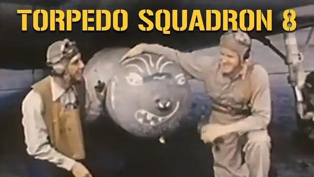 Torpedo Squadron 8 airmen aboard Hornet in John Ford's 1942 memorial film.
