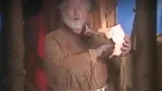 A living-history interpreter tells the story of a Pony Express rider.