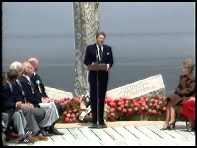 President Reagan's "Boys of Pointe du Hoc" address, 6 June 1984