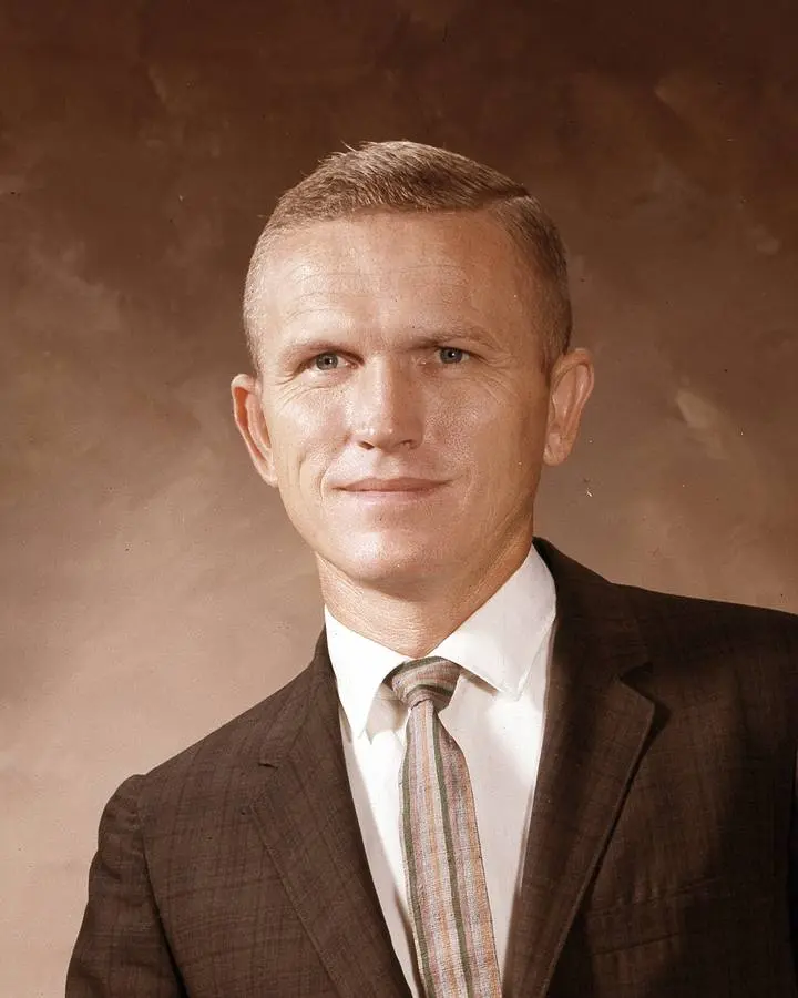 Frank Borman, Apollo 8 commander, in his official NASA portrait