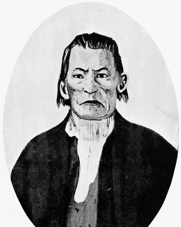 Patrick Gass in old age, from Gaston’s Centennial History of Oregon, 1912.