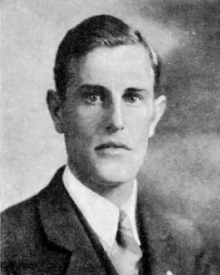 Donald A. Hall, the 29-year-old Ryan Airlines engineer who designed the Spirit of St. Louis, as pictured in Popular Science Monthly, November 1927.
