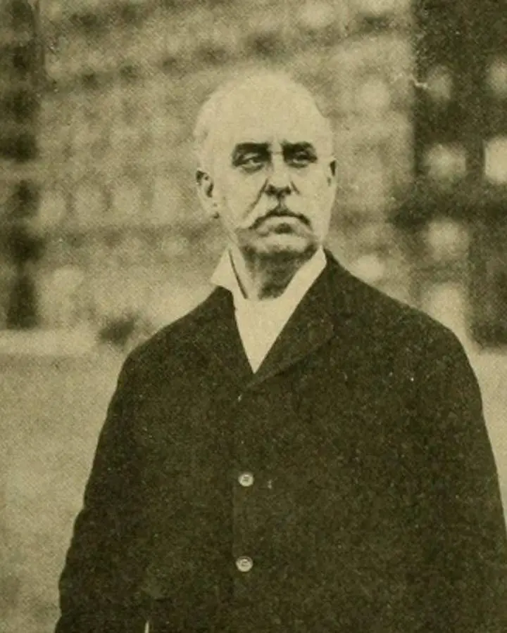 Robert “Pony Bob” Haslam, photographed in later life and published in 1908.