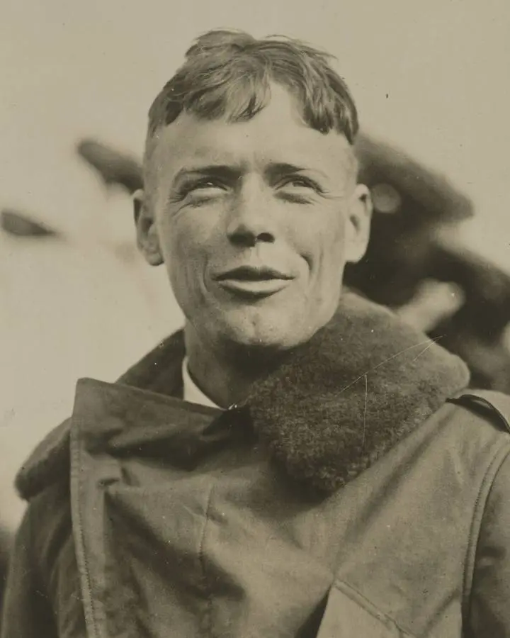 Charles A. Lindbergh, 1927.