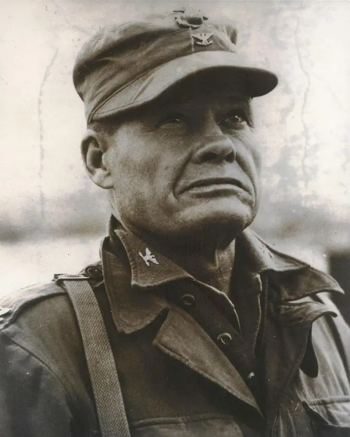 Col. Lewis B. "Chesty" Puller, commanding officer of the 1st Marines, circa 1950