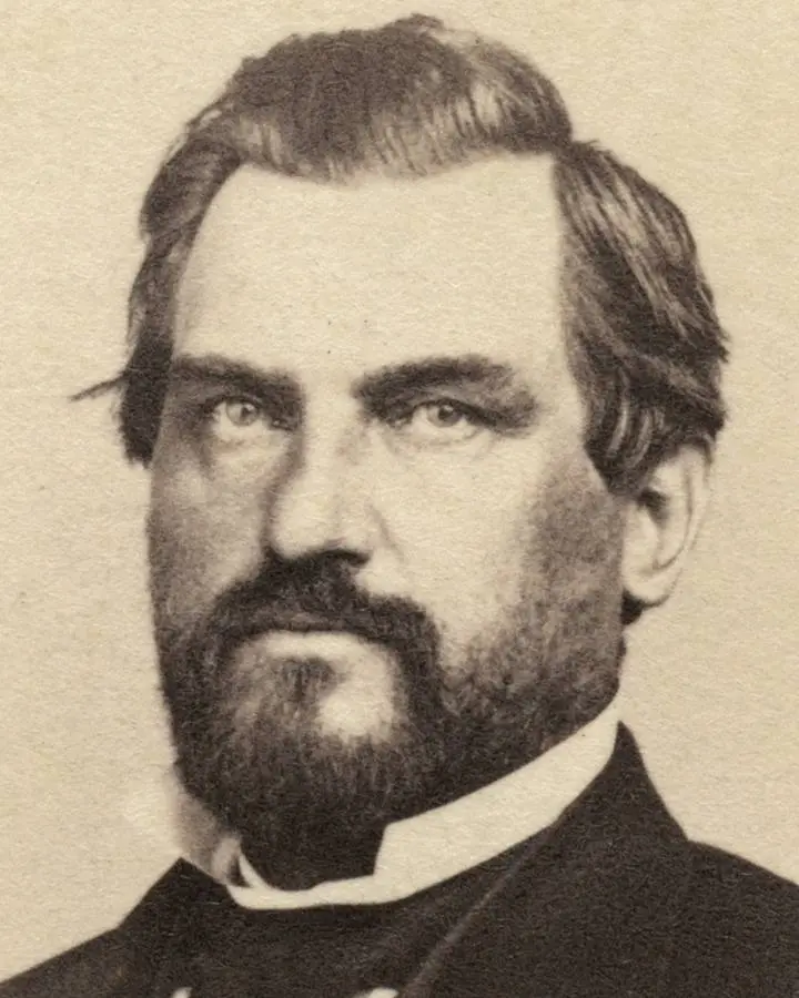 Leland Stanford, president of the Central Pacific, 1860s