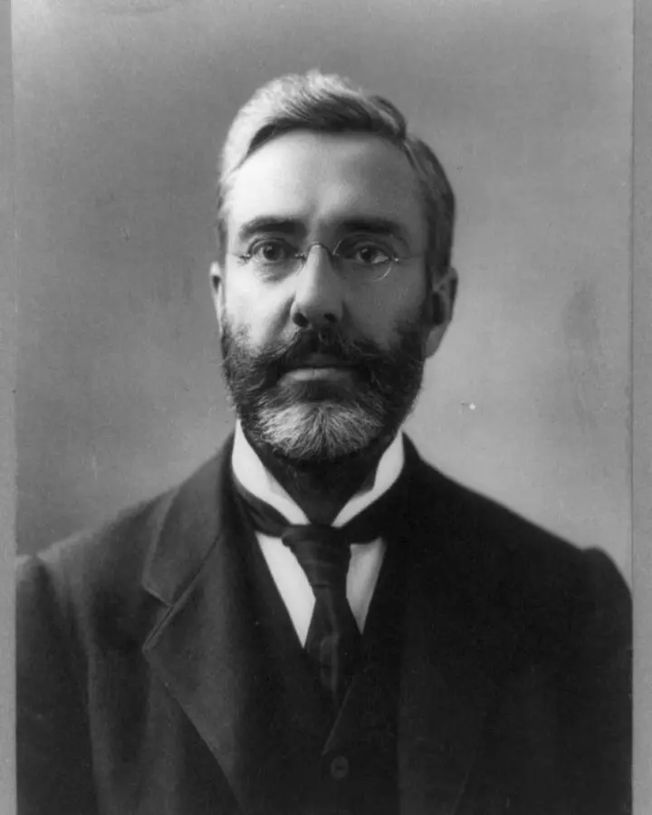 Thomas A. Watson, photographed by J. E. Purdy in Boston, 1902.