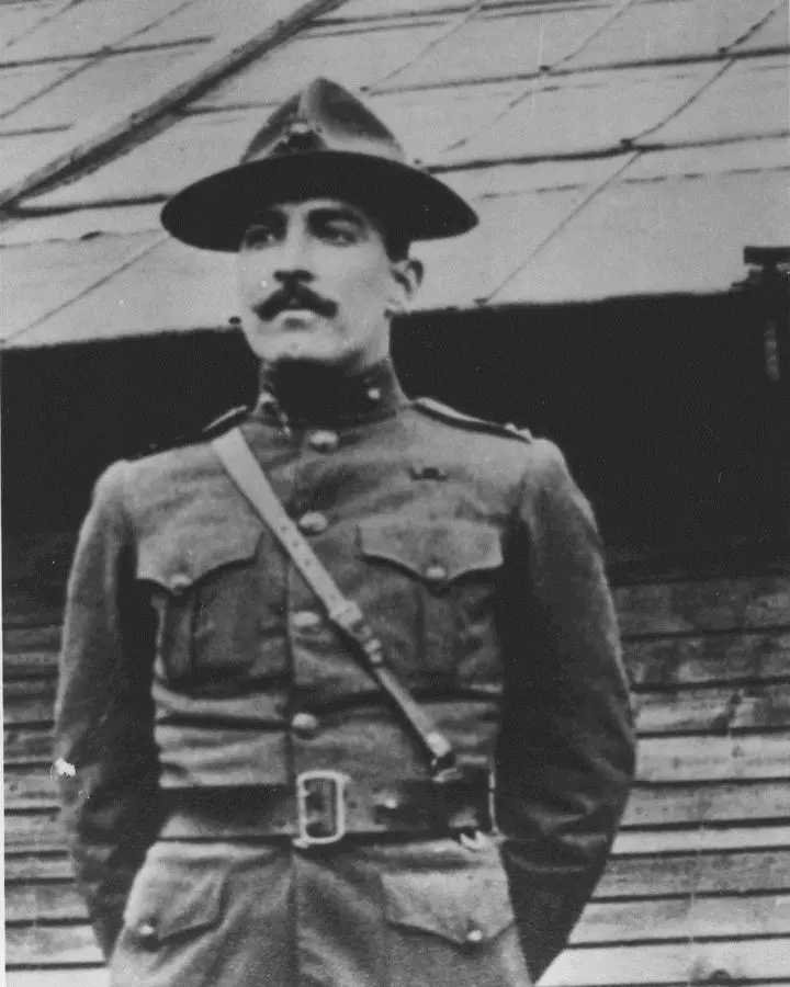 Capt. Lloyd W. Williams, USMC, about 1918