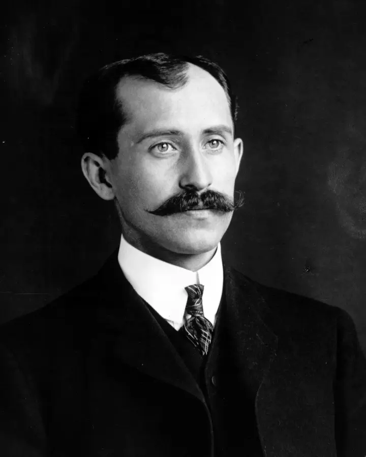 Orville Wright, age 34, about 1905